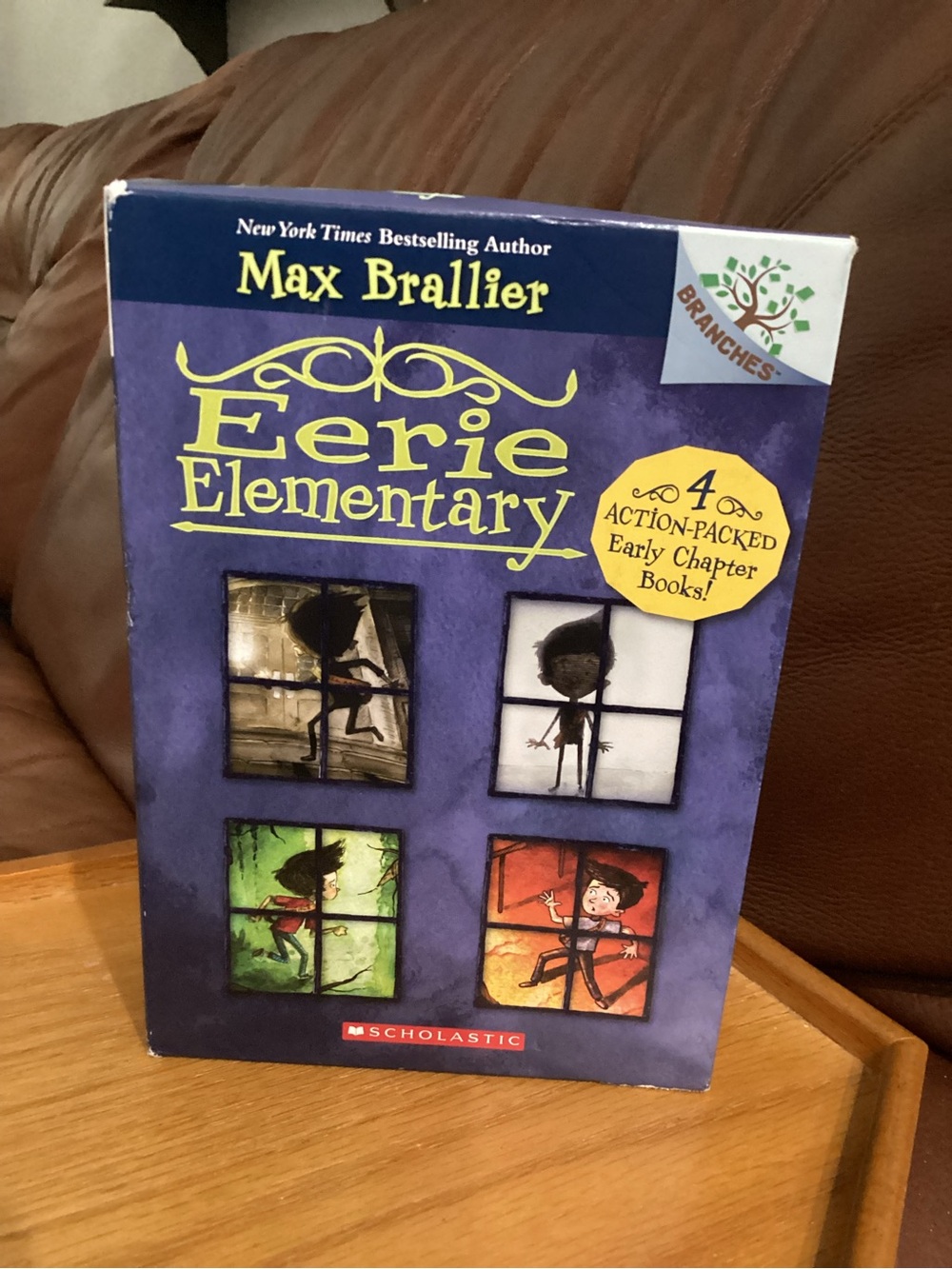 Scholastic Eerie Elementary Boxed set of 4 Books